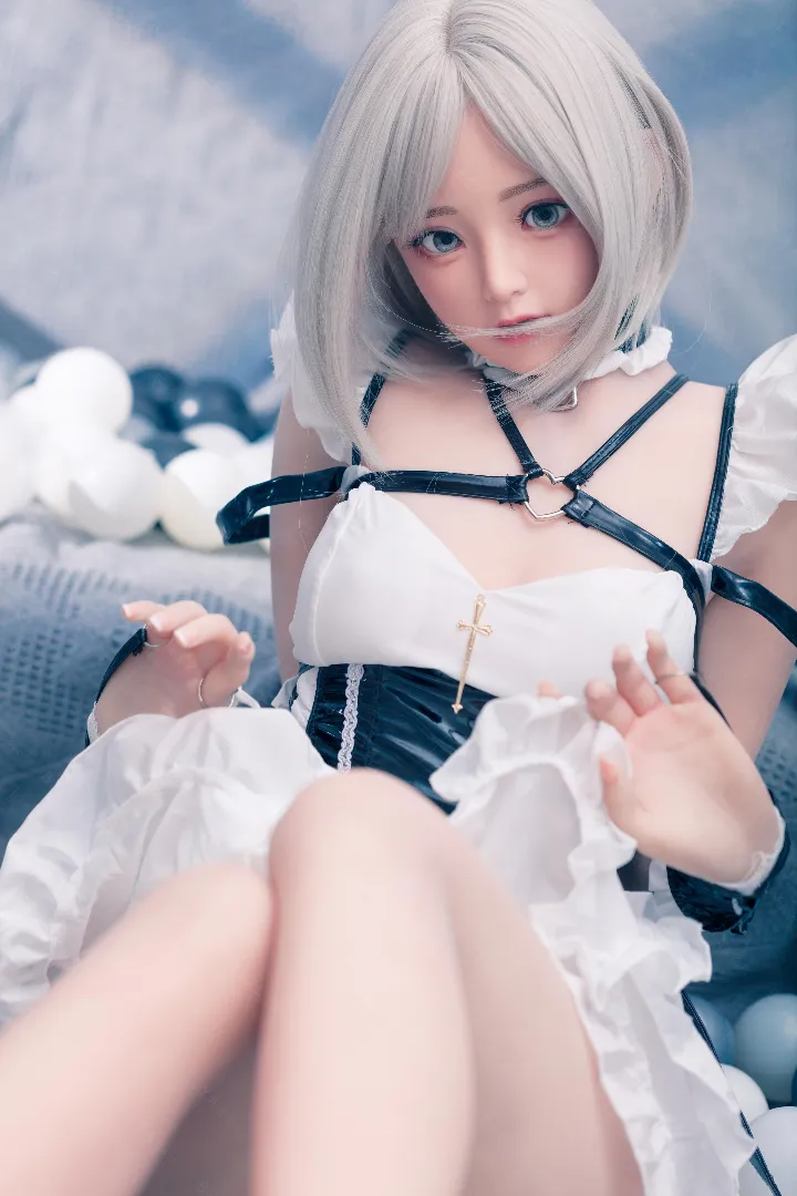 155cm (5ft1) Aカップ 可動式ジョー ハイブリッドラブドール linlan